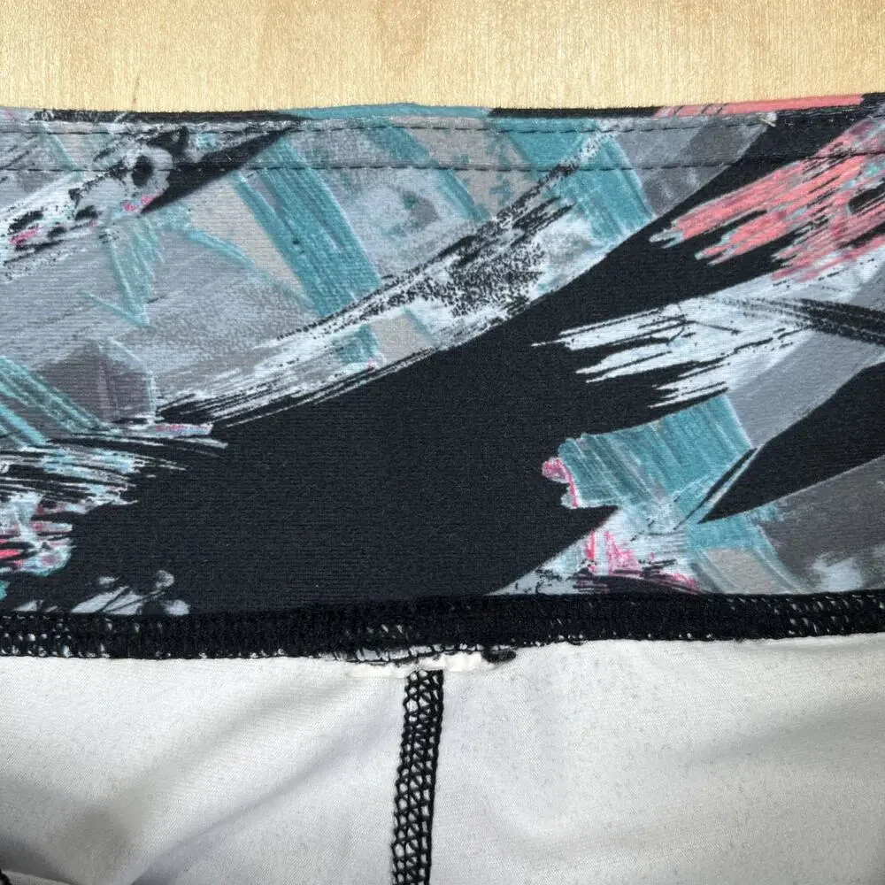 Fabletics Women’s Large Abstract Print Athletic Leggings Yoga Gym Running Pants - Picture 6 of 9